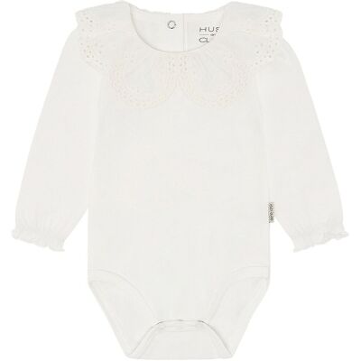 Hust&Claire Hust and Claire Hcbritt body med krage, Ivory (74) 74 Hust&Claire Hust and Claire Hcbritt body med krage, Ivory (74) 74