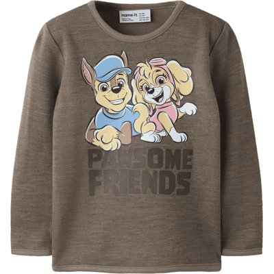 Name It Nmmwuppo Paw Patrol genser i ull/bomull, Morel (98) 98 Name It Nmmwuppo Paw Patrol genser i ull/bomull, Morel (98) 98