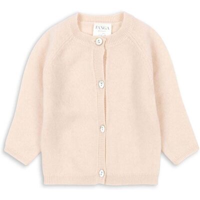 Konges Sløjd Savora cardigan i ull til baby, Creole Pink (18 mnd) 18 mnd Konges Sløjd Savora cardigan i ull til baby, Creole Pink (18 mnd) 18 mnd