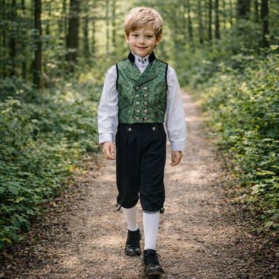 Salto Mathias bunad / Festdrakt til gutt med skjorte, Grønn (80) 80 Salto Mathias bunad / Festdrakt til gutt med skjorte, Grønn (80) 80