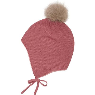 Minymo vinterlue i ull til baby, Withered Rose (1-2 år) 1-2 år Minymo vinterlue i ull til baby, Withered Rose (1-2 år) 1-2 år