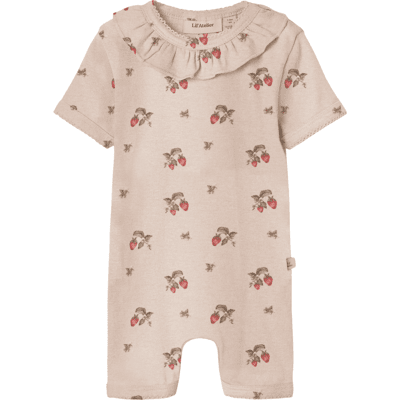 Lil' Atelier Nbfgayo kortermet jumpsuit til baby, Morganite (68) 68 Lil' Atelier Nbfgayo kortermet jumpsuit til baby, Morganite (68) 68