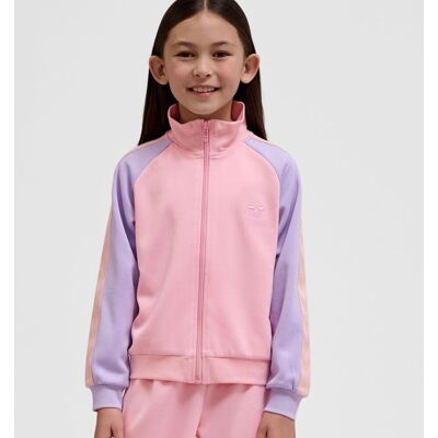 Hummel Daily zip-jakke til barn, Candy Pink (104) 104 Hummel Daily zip-jakke til barn, Candy Pink (104) 104