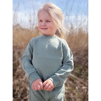 Hummel x DressMyKid Bumble joggedress-sett, Sea Spray (62) 62 Hummel x DressMyKid Bumble joggedress-sett, Sea Spray (62) 62