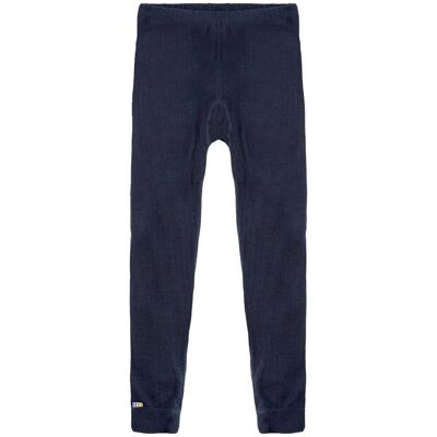 Joha ribb leggings i merinoull, navy (70) 70 Joha ribb leggings i merinoull, navy (70) 70