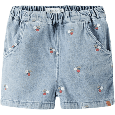 Lil' Atelier Nmffunda denim shorts til småbarn, Medium Blue (110) 110 Lil' Atelier Nmffunda denim shorts til småbarn, Medium Blue (110) 110