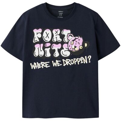 Name It Nkmfrans Fortnite t-skjorte til barn, Navy Blazer (116) 116 Name It Nkmfrans Fortnite t-skjorte til barn, Navy Blazer (116) 116
