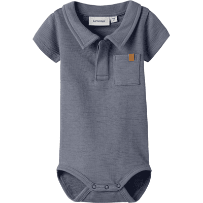 Lil' Atelier Nbmfalk kortermet body, Tradewinds (74) 74 Lil' Atelier Nbmfalk kortermet body, Tradewinds (74) 74
