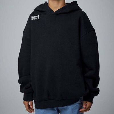 Name It Nkmbronx hettegenser til barn, Black (116) 116 Name It Nkmbronx hettegenser til barn, Black (116) 116