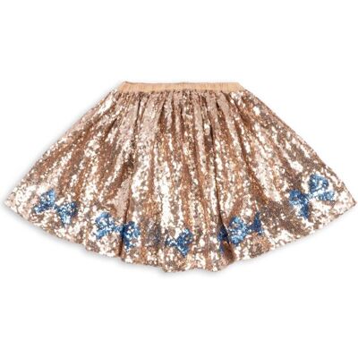 Konges Sløjd Starla Sequin skjørt til barn, Brazillian Sand (7-8 år) 7-8 år Konges Sløjd Starla Sequin skjørt til barn, Brazillian Sand (7-8 år) 7-8 år