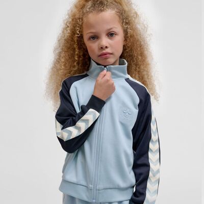 Hummel Daily zip-jakke til barn, Skyway (110) 110 Hummel Daily zip-jakke til barn, Skyway (110) 110
