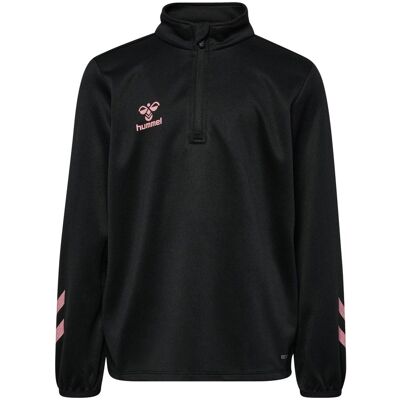Hummel Shimmer half-zip genser til barn, Black/Bridal Rose (164) 164 Hummel Shimmer half-zip genser til barn, Black/Bridal Rose (164) 164