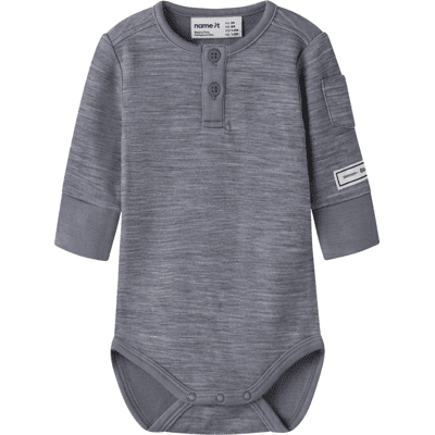 Name It Nbmwyla body i ull/viskose, Folkstone Gray (62) 62 Name It Nbmwyla body i ull/viskose, Folkstone Gray (62) 62
