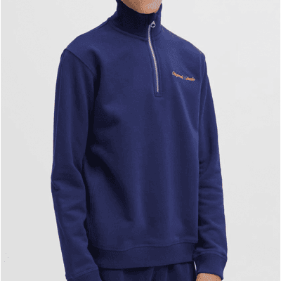 Jack and Jones Junior Jornorrebro half-zip genser, Ocean Cavern (152) 152 Jack and Jones Junior Jornorrebro half-zip genser, Ocean Cavern (152) 152