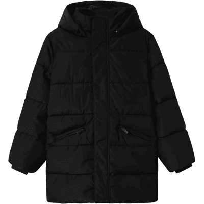 Name It Nkfmedow03 vinterjakke til barn, Black (152) 152 Name It Nkfmedow03 vinterjakke til barn, Black (152) 152