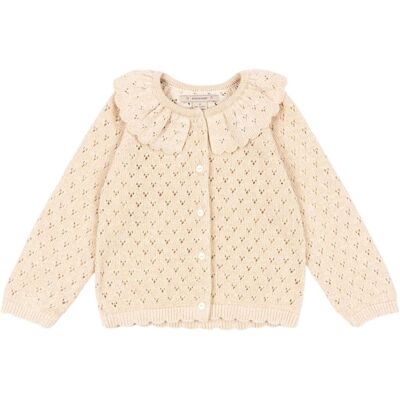 Konges Sløjd Holiday cardigan til barn, Buttercream (3 år) 3 år Konges Sløjd Holiday cardigan til barn, Buttercream (3 år) 3 år
