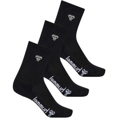 Hummel jr Bee 3-Pack sokker til barn, Black (28/31) 28/31 Hummel jr Bee 3-Pack sokker til barn, Black (28/31) 28/31