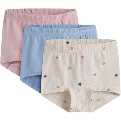 Name It Nmftights 3-pack truser småbarn, Peyote Melange (116) 116 Name It Nmftights 3-pack truser småbarn, Peyote Melange (116) 116
