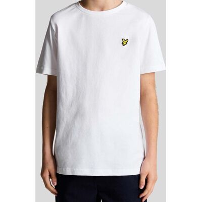 Lyle & Scott t-skjorte til barn og ungdom, White (8-9 år) 8-9 år Lyle & Scott t-skjorte til barn og ungdom, White (8-9 år) 8-9 år