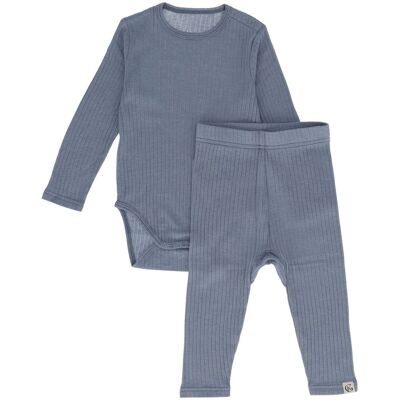 Gullkorn Kuprit sett i ull/viskose til baby, Dueblå (68) 68 Gullkorn Kuprit sett i ull/viskose til baby, Dueblå (68) 68