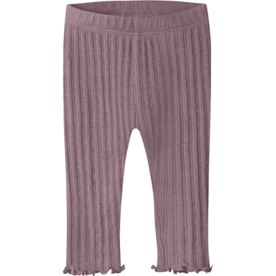 Name It Nbfwossa Rib leggings i ull/silke, Toadstool (80) 80 Name It Nbfwossa Rib leggings i ull/silke, Toadstool (80) 80