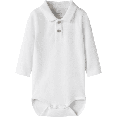 Name It Nbmflip polobody, Bright White (56) 56 Name It Nbmflip polobody, Bright White (56) 56