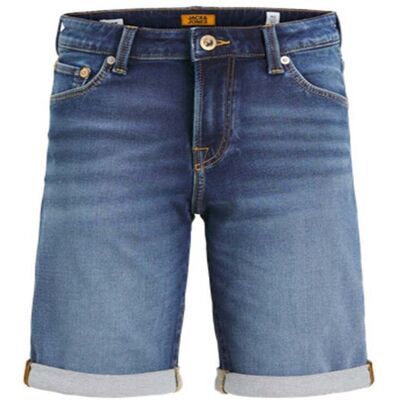Jack and Jones Junior Rick Icon 132 denim shorts, Blue Denim (170) 170 Jack and Jones Junior Rick Icon 132 denim shorts, Blue Denim (170) 170