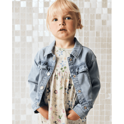 Name It Nmfjulia denimjakke til småbarn, Light Blue Denim (98) 98 Name It Nmfjulia denimjakke til småbarn, Light Blue Denim (98) 98