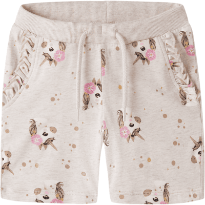 Name It Nmfjalisa shorts til småbarn, Peyote Melange (92) 92 Name It Nmfjalisa shorts til småbarn, Peyote Melange (92) 92