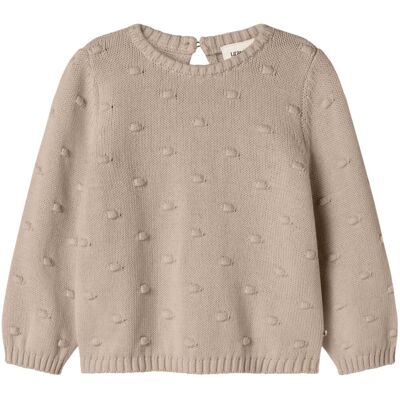 Lil' Atelier Nmngable genser til småbarn, Oxford Tan (104) 104 Lil' Atelier Nmngable genser til småbarn, Oxford Tan (104) 104