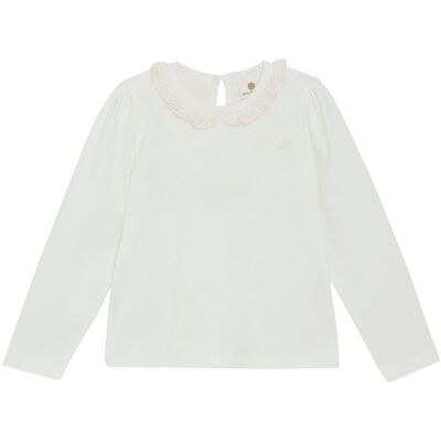 En Fant EnFant genser til barn m/krage, Egret (104) 104 En Fant EnFant genser til barn m/krage, Egret (104) 104