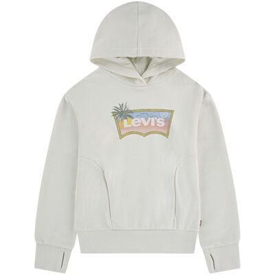Levis Ombre Batwing zip-genser til barn, Antique White (8 år) 8 år Levis Ombre Batwing zip-genser til barn, Antique White (8 år) 8 år