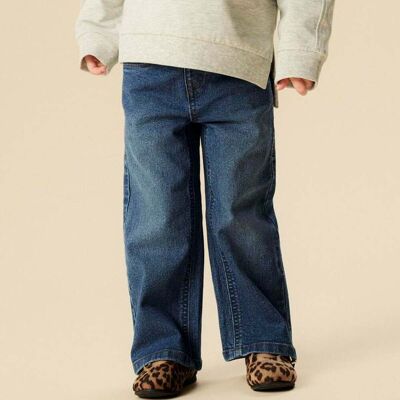 Name It Nmfrose Wide jeans til småbarn, Medium Blue Denim (104) 104 Name It Nmfrose Wide jeans til småbarn, Medium Blue Denim (104) 104