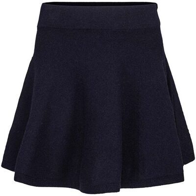 Vilje & Ve Chloe strikket skjørt i ull, Midnight navy (116) 116 Vilje & Ve Chloe strikket skjørt i ull, Midnight navy (116) 116