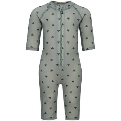 hummel Hmlmini Bee UV-drakt til baby, Shadow (92) 92 hummel Hmlmini Bee UV-drakt til baby, Shadow (92) 92