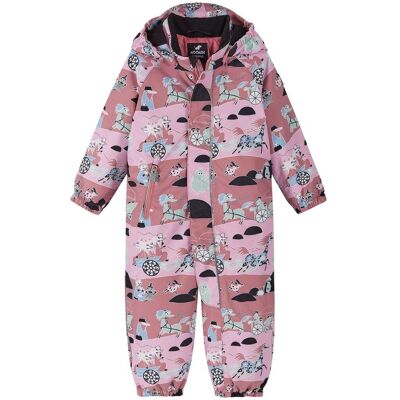 Reima Puhuri Moomin vinterdress til baby, Rose blush (110) 110 Reima Puhuri Moomin vinterdress til baby, Rose blush (110) 110