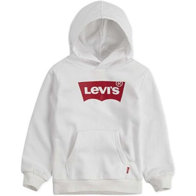 Levis Batwing hettegenser til barn, White (116) 116 Levis Batwing hettegenser til barn, White (116) 116