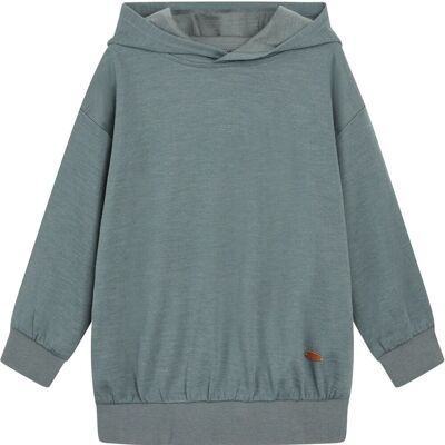 Hust&Claire ull Hust & Claire Sanu ull/bambus sweatshirt, Pineneedle (110) 110 Hust&Claire ull Hust & Claire Sanu ull/bambus sweatshirt, Pineneedle (110) 110