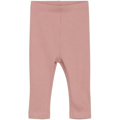 Minymo Rib leggings til baby, Misty Rose (86) 86 Minymo Rib leggings til baby, Misty Rose (86) 86