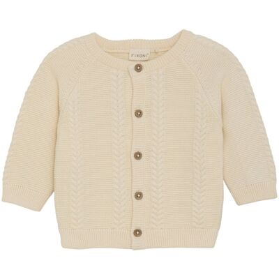 Fixoni cardigan til baby, Eggnog (86) 86 Fixoni cardigan til baby, Eggnog (86) 86