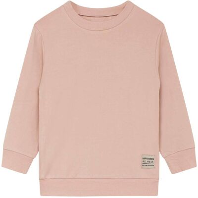 Hust&Claire bambus Hust & Claire Sami genser i bambus til barn, peach rose (128) 128 Hust&Claire bambus Hust & Claire Sami genser i bambus til barn, peach rose (128) 128