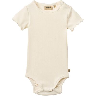 Wheat Maren kortermet body, Ivory (86) 86 Wheat Maren kortermet body, Ivory (86) 86