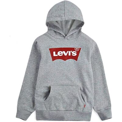 Levis Batwing hettegenser til barn, Grey Heather (116) 116 Levis Batwing hettegenser til barn, Grey Heather (116) 116
