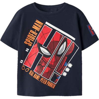 Name It Nmmajit Spiderman t-skjorte, Navy Blazer (98) 98 Name It Nmmajit Spiderman t-skjorte, Navy Blazer (98) 98