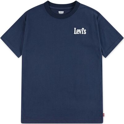 Levis Classic and Clean t-skjorte til barn, Dress Blue (8 år) 8 år Levis Classic and Clean t-skjorte til barn, Dress Blue (8 år) 8 år