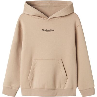 Name It Nkmbrody hettegenser til barn, Pure Cashmere (122/128) 122/128 Name It Nkmbrody hettegenser til barn, Pure Cashmere (122/128) 122/128