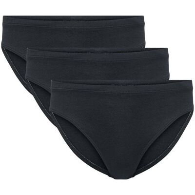 Kids Only Koglola 3-Pack truser til barn, Black (134/140) 134/140 Kids Only Koglola 3-Pack truser til barn, Black (134/140) 134/140