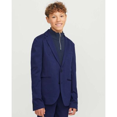 Jack and Jones Junior Jjejaxon jersey blazer, Medieval Blue (134) 134 Jack and Jones Junior Jjejaxon jersey blazer, Medieval Blue (134) 134