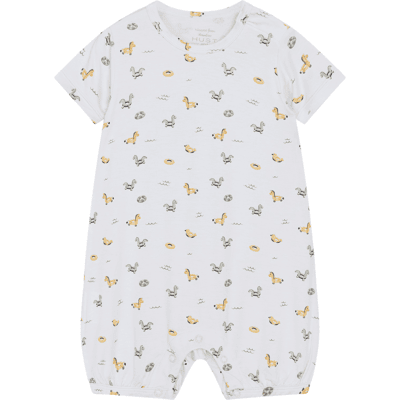 Hust&Claire bambus Hust and Claire Milu Romper i bambus, Water (62) 62 Hust&Claire bambus Hust and Claire Milu Romper i bambus, Water (62) 62