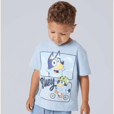 Name It Nmmmalih Bluey t-skjorte til småbarn, Blue Fog (104) 104 Name It Nmmmalih Bluey t-skjorte til småbarn, Blue Fog (104) 104